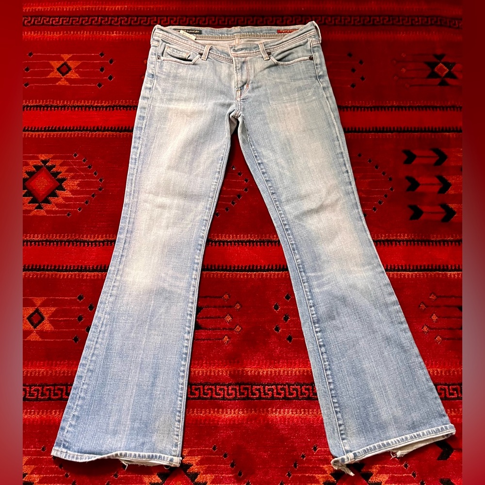 Y2K Citizens of Humanity low waist flare